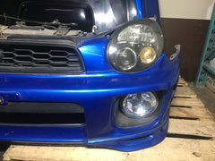 JDM Subaru Impreza WRX Sti GDA V7 Front End Conversion Headlights, Hood Bumper