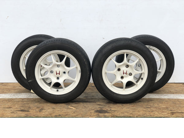 1634 JDM 96-97 Honda Integra Type R OEM 4x114.3 Wheels 15X6 ET50 Rims ...