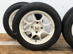 JDM 96-97 Honda Integra Type R OEM 4x114.3 Wheels 15X6 ET50 Rims Mags / Tires