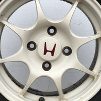 JDM 96-97 Honda Integra Type R OEM 4x114.3 Wheels 15X6 ET50 Rims Mags / Tires