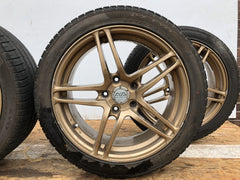 17×7JJ +45 5×114.3 Advanced Vehicle System Model 5 Twin 5 Spoke 215 45 17 Wheel