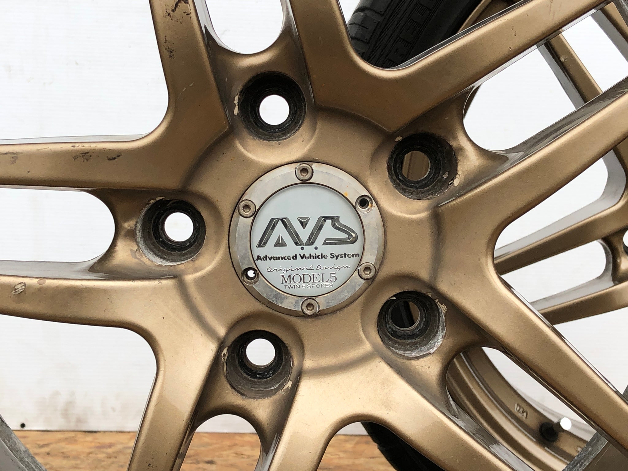 1636 | 17×7JJ +45 5×114.3 Advanced Vehicle System Model 5 Twin 5 