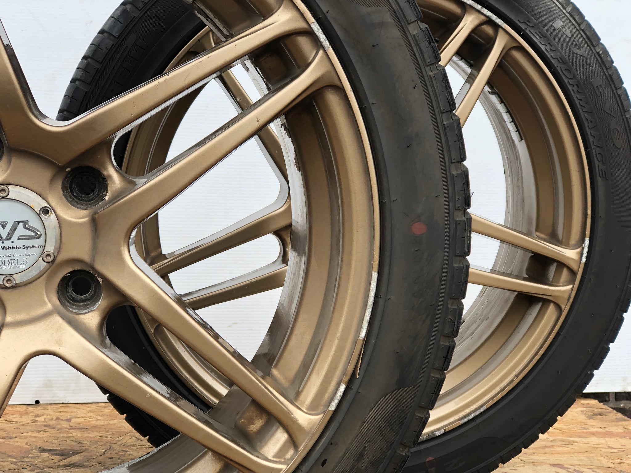 AVS 215-45-17　 1636 | 17×7JJ +45 5×114.3 Advanced Vehicle System Model 5 Twin 5