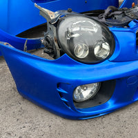 JDM Subaru Impreza WRX STi V7 Bumper Headlights Fenders Hood Bumper 2002-2003 Front End Conversion | Front End Conversion | Bugeye Front end, Bugeye Prodrive, freeshipping, Impreza, Prodrive, STI, Subaru, WRX, WRX STI | 2654