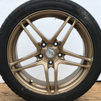17×7JJ +45 5×114.3 Advanced Vehicle System Model 5 Twin 5 Spoke 215 45 17 Wheel