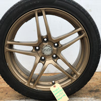 17×7JJ +45 5×114.3 Advanced Vehicle System Model 5 Twin 5 Spoke 215 45 17 Wheel