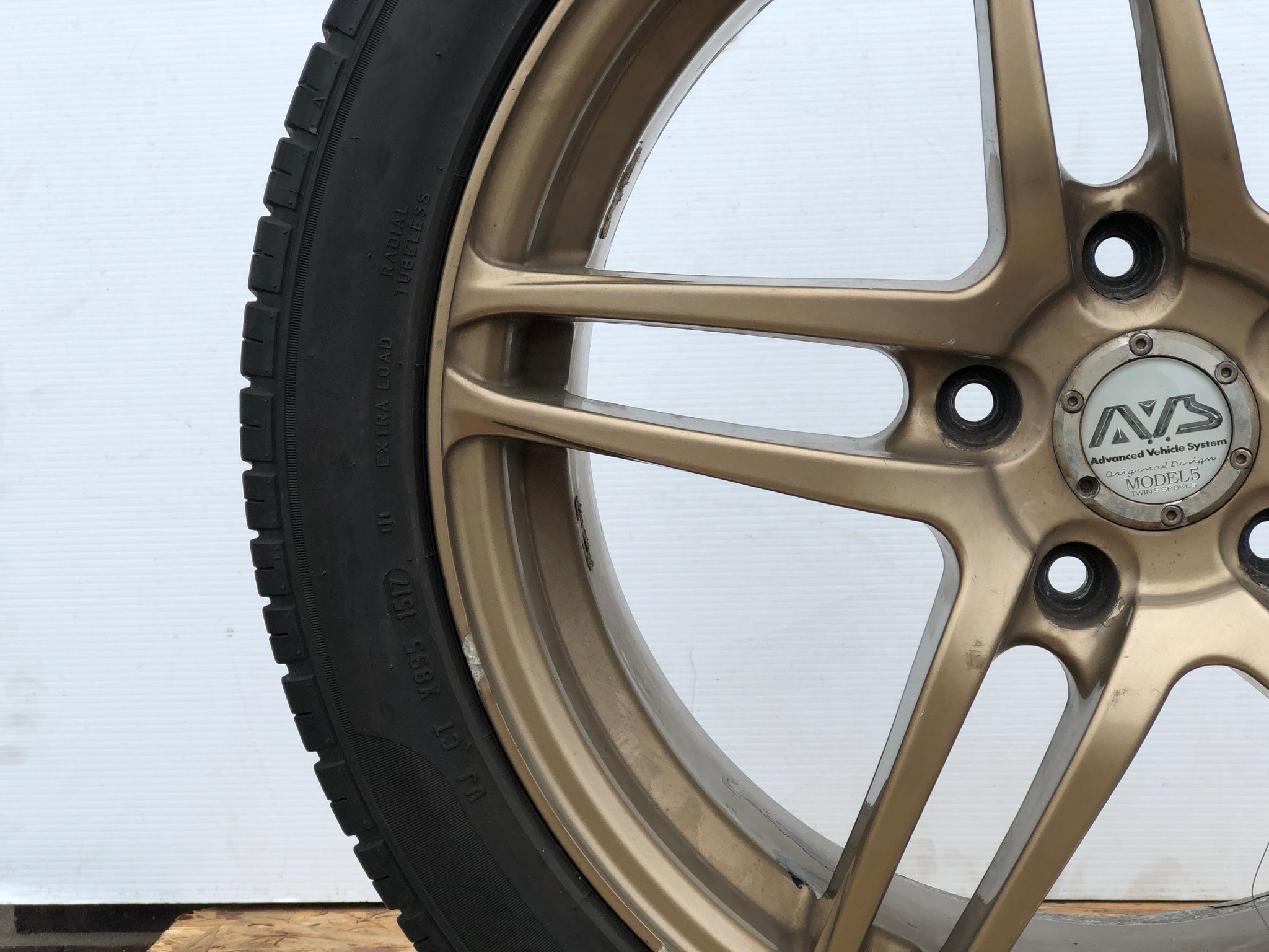 1636 | 17×7JJ +45 5×114.3 Advanced Vehicle System Model 5 Twin 5