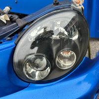 JDM Subaru Impreza WRX STi V7 Bumper Headlights Fenders Hood Bumper 2002-2003 Front End Conversion