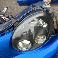 JDM Subaru Impreza WRX STi V7 Bumper Headlights Fenders Hood Bumper 2002-2003 Front End Conversion