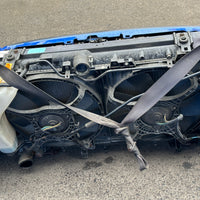 JDM Subaru Impreza WRX STi V7 Bumper Headlights Fenders Hood Bumper 2002-2003 Front End Conversion