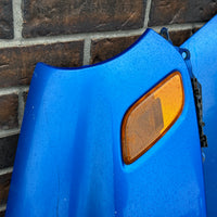 JDM Subaru Impreza WRX STi V7 Bumper Headlights Fenders Hood Bumper 2002-2003 Front End Conversion