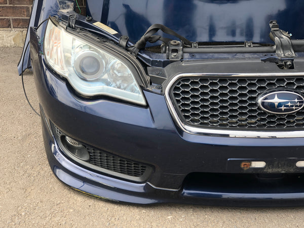 JDM Subaru Legacy Spec B Front Cut Fog Lights Bumper Headlight Fenders Hood Grille 2007-2009 BP | Front End Conversion | freeshipping, Legacy, Spec B, STI, Subaru, SUBARU FRONT, subaru legacy front conversion, used front | 1864