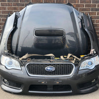JDM Subaru Legacy Spec B Front Cut Fog Lights Bumper Headlight Fenders Hood Grille 2007-2009 BP | Front End Conversion | freeshipping, Legacy, Spec B, STI, Subaru, SUBARU FRONT, subaru legacy front conversion, used front | 1865