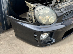JDM Subaru Impreza WRX STi V7 Bumper Headlights Fenders Hood Bumper 2002-2003 Front End Conversion