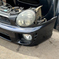 JDM Subaru Impreza WRX STi V7 Bumper Headlights Fenders Hood Bumper 2002-2003 Front End Conversion
