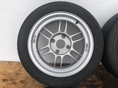Enkei 16x7 4x114.3 43mm Offset Silver Wheel (SET OF 4)