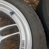 Enkei 16x7 4x114.3 43mm Offset Silver Wheel (SET OF 4)