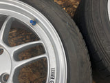 Enkei 16x7 4x114.3 43mm Offset Silver Wheel (SET OF 4)