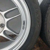Enkei 16x7 4x114.3 43mm Offset Silver Wheel (SET OF 4)