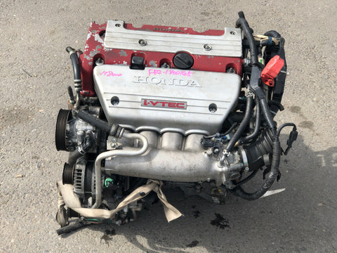 JDM HONDA CIVIC TYPE-R FD2 K20A RED Engine Motor Feels ECU