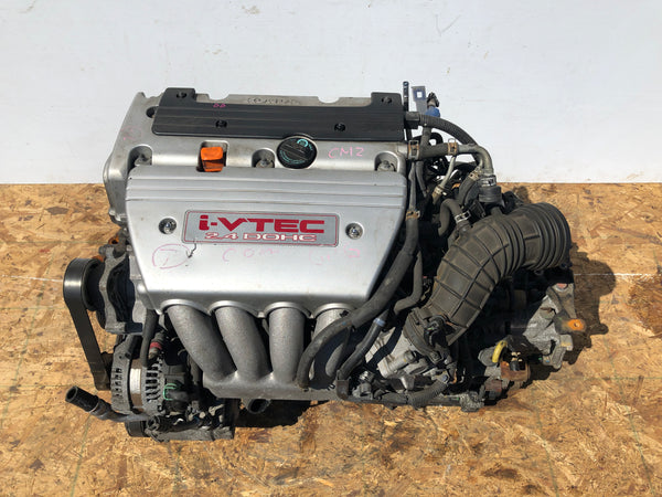 JDM Acura TSX 2.4L K24A DOHC Engine Motor RBB Head True Vtec 3-Lobes 2004-2008 - 1002750 | Engine | 2004 2008 Acura Tsx 2.4L DOHC i-VTEC Automatic Transmission MRSA JDM K24A, acura tsx, K24A, K24a Accord, RBB, TSX, tsx Engine | 1657