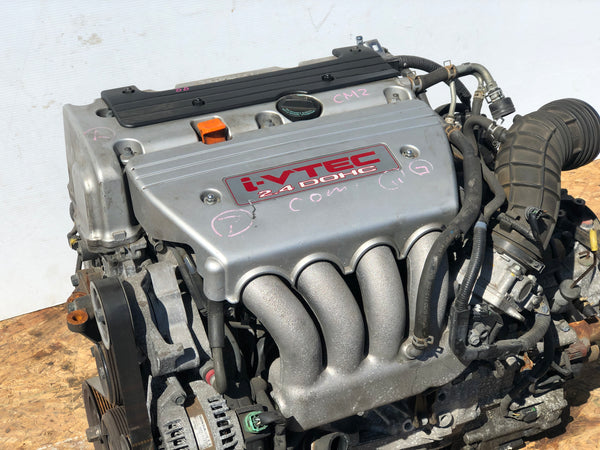 JDM Acura TSX 2.4L K24A DOHC Engine Motor RBB Head True Vtec 3-Lobes 2004-2008 - 1002750 | Engine | 2004 2008 Acura Tsx 2.4L DOHC i-VTEC Automatic Transmission MRSA JDM K24A, acura tsx, K24A, K24a Accord, RBB, TSX, tsx Engine | 1657