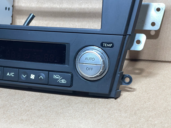 JDM Subaru Legacy  2005-2009 Outback Climate Control Din Dual Double Bezel Hazard | Dashboard | dashboard, double din, freeshipping, legacy double climate control | 2432