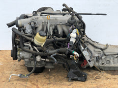 JDM TOYOTA 1JZGTE VVTI 2.5L TURBO ENGINE FRONT SUMP 1JZ MOTOR TRANS WIRING ECU