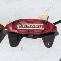 JDM Subaru Impreza WRX 2002-2014 Front Brake Calipers 4 Pot Genuine OEM Imported | Brake Caliper | 2002 2003 2004 2005 2006 2007 2008 2009 2010 2011 2012 2013 2014 WRX Brake calipers, Forester, Impreza, Legacy, STI, Subaru, WRX, wrx 2004, wrx 2005, WRX STI | 1663