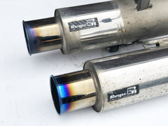 JDM Subaru Legacy Outback Kakimoto Regu 06&R Exhaust Muffler Axle Back 2005-2009 With Kakimoto Mid Pipe