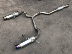JDM Subaru Legacy Outback Kakimoto Regu 06&R Exhaust Muffler Axle Back 2005-2009 With Kakimoto Mid Pipe
