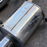 JDM Subaru Legacy Wangan Axle-Back Mufflers | Muffler / Exhaust | localpickup, Wangan legacy | 1671