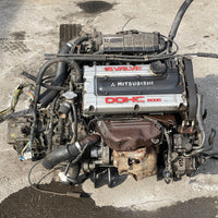 JDM Mitsubishi ENGINE 4G63 Turbo Engine 5 Speed Manual Transmission  CT9A 6 BOLTS CRANKSHAFT | 4G63, freeshipping, Lancer, Mitsubishi, soldasis, testedproduct | 2205