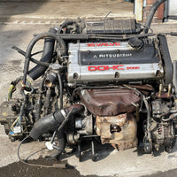 JDM Mitsubishi ENGINE 4G63 Turbo Engine 5 Speed Manual Transmission  CT9A 6 BOLTS CRANKSHAFT | 4G63, freeshipping, Lancer, Mitsubishi, soldasis, testedproduct | 2205