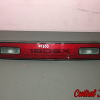 JDM Nissan Silvia S13 180SX Rear Center Garnish 240sx 1989-1994 ZENKI Genuine | Garnish | 180SX, 240SX, Nissan, Rear Center Garnish, Silvia, Zenki | 1044