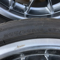 JDM PIAA Racing Sport Mesh 18 x 9.5 + 45 265/35R18 | 18 x 8.5 +42 5x114.3 235/40R18 | Wheels and Rims | 5x114.3, PCD: 5x114.3, PIAA Racing | 1684