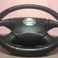 JDM 02-03 Subaru Impreza WRX STi V7 OEM Momo Leather Steering Wheel GD GDA GDB | Steering Wheel | Impreza, Leather, Momo, Subaru, V7, WRX STI | 1048