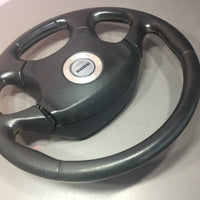 JDM 02-03 Subaru Impreza WRX STi V7 OEM Momo Leather Steering Wheel GD GDA GDB | Steering Wheel | Impreza, Leather, Momo, Subaru, V7, WRX STI | 1048