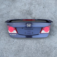 JDM 2006-2008 Honda Civic/Acura CSX Rear End Conversion Rear Trunk + Bumper + TailLights + Sideskirts