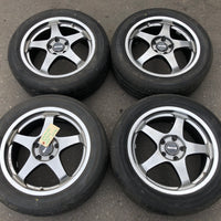 ENKEI PF05 Rare Racing Wheels 17x7J +52 5x114.3 215/55 R17 Japan Imported | Wheels and Rims | 5x100, Enkei, freeshipping | 1900