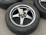 ENKEI PF05 Rare Racing Wheels 17x7J +52 5x114.3 215/55 R17 Japan Imported | Wheels and Rims | 5x100, Enkei, freeshipping | 1900