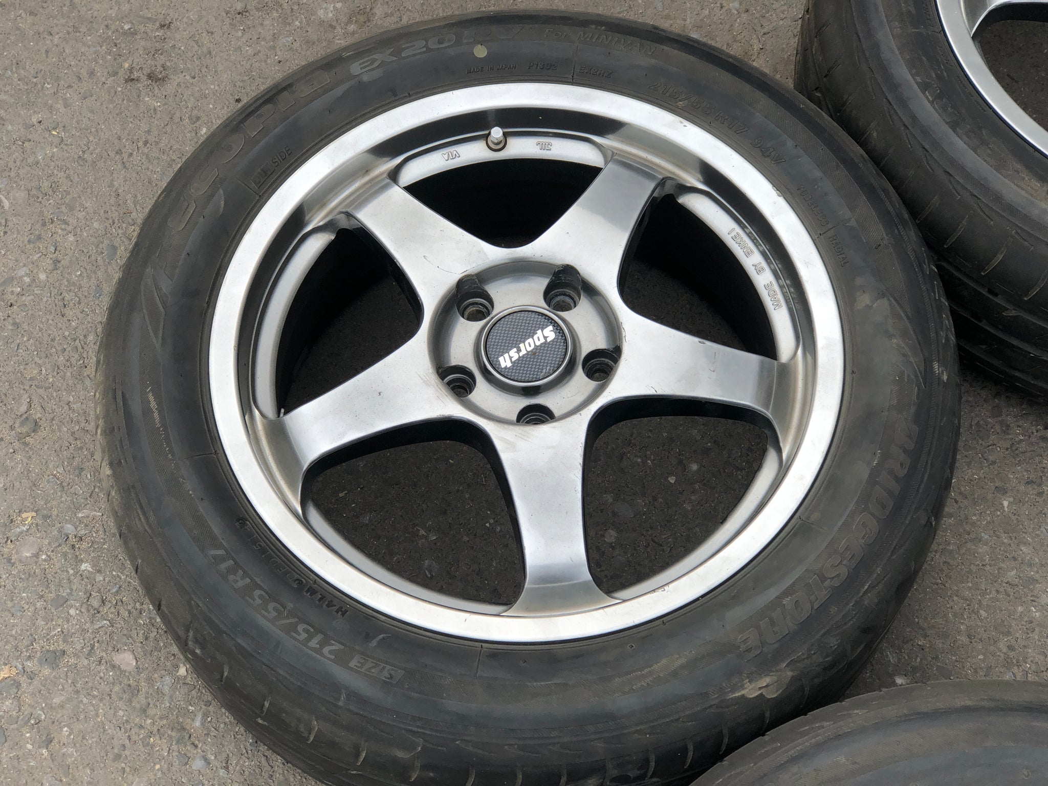 1900 | ENKEI PF05 Rare Racing Wheels 17x7J +52 5x114.3 215/55 R17