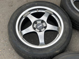 ENKEI PF05 Rare Racing Wheels 17x7J +52 5x114.3 215/55 R17 Japan Imported | Wheels and Rims | 5x100, Enkei, freeshipping | 1900