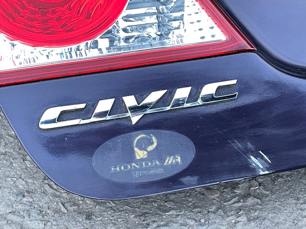 JDM 2006-2008 Honda Civic/Acura CSX Rear End Conversion Rear Trunk + Bumper + TailLights + Sideskirts