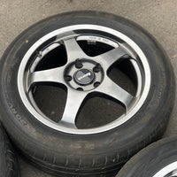 ENKEI PF05 Rare Racing Wheels 17x7J +52 5x114.3 215/55 R17 Japan Imported | Wheels and Rims | 5x100, Enkei, freeshipping | 1900