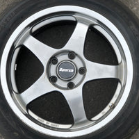 ENKEI PF05 Rare Racing Wheels 17x7J +52 5x114.3 215/55 R17 Japan Imported | Wheels and Rims | 5x100, Enkei, freeshipping | 1900