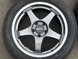 ENKEI PF05 Rare Racing Wheels 17x7J +52 5x114.3 215/55 R17 Japan Imported | Wheels and Rims | 5x100, Enkei, freeshipping | 1900