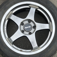 ENKEI PF05 Rare Racing Wheels 17x7J +52 5x114.3 215/55 R17 Japan Imported | Wheels and Rims | 5x100, Enkei, freeshipping | 1900