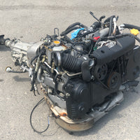 02-05 SUBARU IMPREZA WRX AVCS ENGINE & 5-SPEED TRANSMISSION JDM EJ205 | Engine & Transmission | tested | 1901