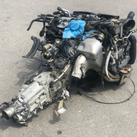 02-05 SUBARU IMPREZA WRX AVCS ENGINE & 5-SPEED TRANSMISSION JDM EJ205 | Engine & Transmission | tested | 1901